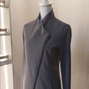 Athleta - Gray Long Jacket; Size: S